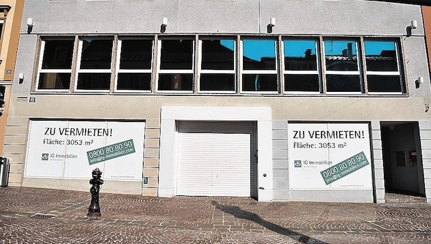 Hier ist vor drei Jahren der Textilriese H&M ausgezogen. Nun gibt’s einen Mieter. (Bild: Stadt Villach/Karin Wernig)