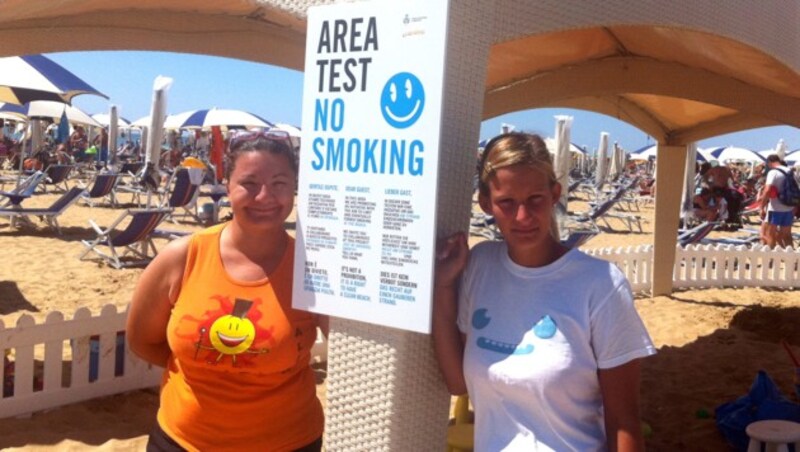 Schon 2011 hat Bibione testweise eine rauchfreie Zone eingerichtet. (Bild: AFP)