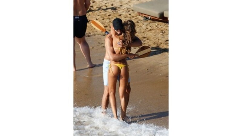 Izabel Goulart und Kevin Trapp in Mykonos (Bild: www.PPS.at)