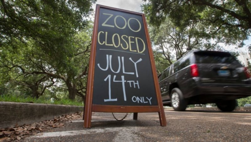 Der Audubon Zoo wurde nach der Flucht von „Valerio“ kurzzeitig geschlossen. (Bild: AP)