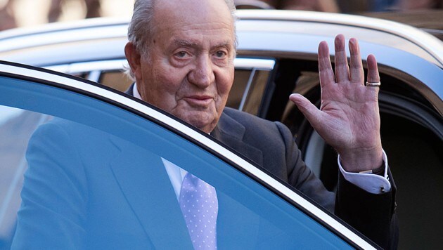 Spaniens Ex-König Juan Carlos I. (Bild: APA/AFP/Jaime Reina)