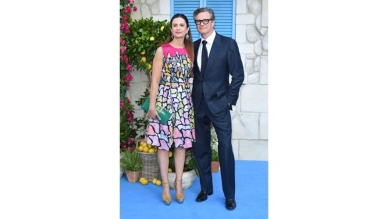 Colin Firth und Livia Firth (Bild: AFP)