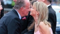 Juan Carlos mit Corinna Sayn-Wittgenstein beim Laureus Award 2006 in Barcelona (Bild: SCHROEWIG / dpa Picture Alliance / picturedesk.com)