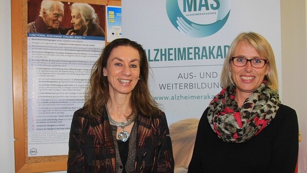 Mag. Edith Span und Univ. Prof. Dr. Stefanie Auer (links) (Bild: Marion Hörmandinger)