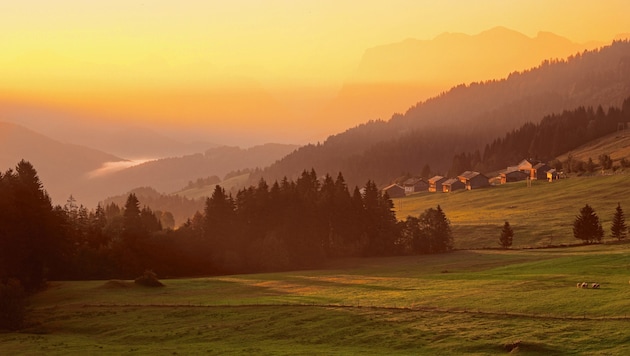 Der Bregenzerwald zählt zu den beliebten Reisezielen. (Bild: Bregenzerwald Tourismus)