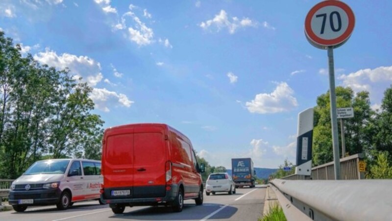 Grenzkontrolle in Kirchdorf (Bild: Daniel Scharinger)