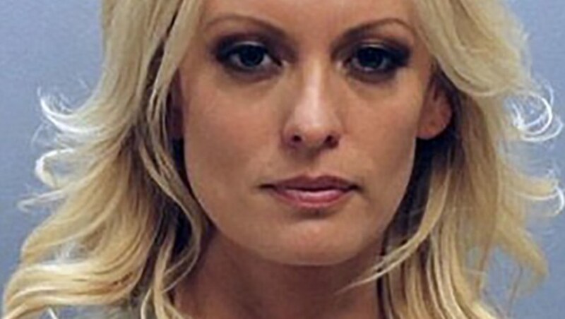 Das Franklin County Sheriff‘s Office in Columbus veröffentlichte dieses Einbuchtungsfoto von Stormy Daniels. (Bild: AFP)