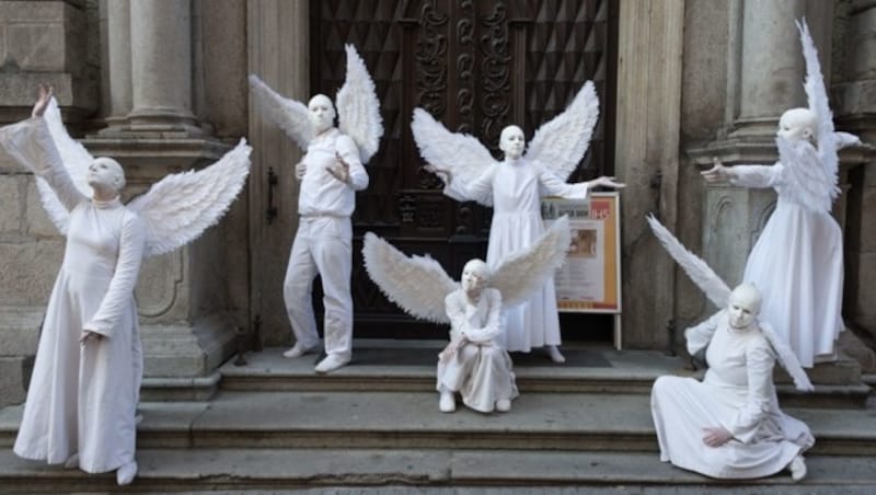 Leisere Töne zelebrierte das „Silence Teatro“ aus Italien (Bild: © Jack Haijes)