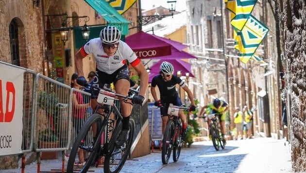 Die Mountainbike-Elite kommt im Rahmen des UCI-Eliminator-Weltcups an diesem Samstag in die Grazer Altstadt. Der Eintritt zu diesem Spektakel ist frei! (Bild: UCI)