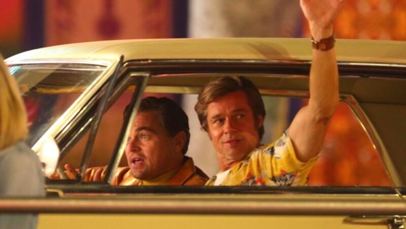 Brad Pitt und Leonardo DiCaprio für Tarantino-Film vor der Kamera (Bild: www.PPS.at)