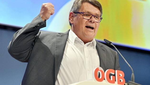 ÖGB-Präsident Wolfgang Katzian (Bild: APA/HANS PUNZ)