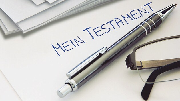Fast die Hälfte der Oberösterreicher hat ein Testament verfasst. (Bild: ©Butch - stock.adobe.com)