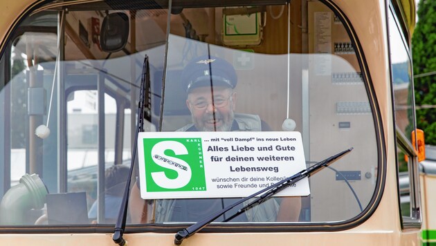 Mit Volldampf ins neue Leben: Fast ein Vierteljahrhundert war Lechner Straßenbahnfahrer. (Bild: styria-mobile.at)