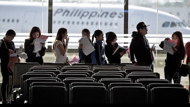 Sie sind in Polen erwünscht: philippinische Fachkräfte (Bild: AFP)