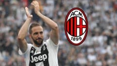 Die neue Milan-Hoffnung: Gonzalo Higuain (Bild: AFP )