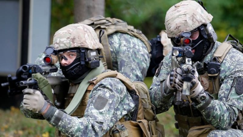 Soldaten des Jagdkommandos (Bild: Bundesheer/Dragan TATIC)