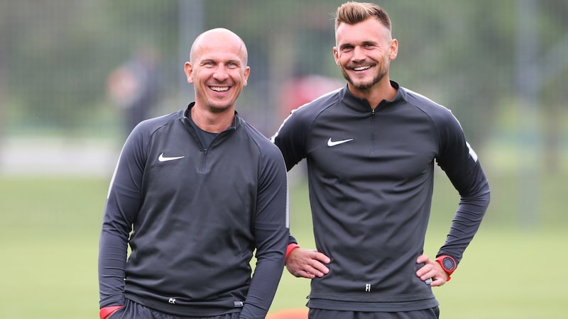 Fabio Ingolitsch entered the professional game as assistant coach to Gerhard Struber. (Bild: GEPA pictures)