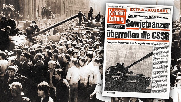(Bild: Historisches Archiv, Kronen Zeitung, krone.at-Grafik)