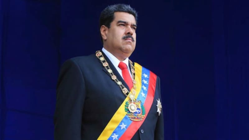 Nicolas Maduro (Bild: AP/Miraflores Presidential Palace)