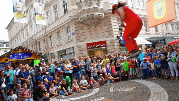 Beim Altstadtzauber in Klagenfurt gibt es auch heuer wieder ein buntes Programm! (Bild: Kronen Zeitung)