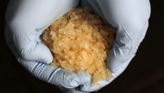 So kann Crystal Meth aussehen (Bild: APA/dpa/Fredrik Von Erichsen)