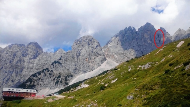 Die zwei deutschen Kletterer (29, 34) stürzten am Wilden Kaiser Hunderte Meter in die Tiefe. (Bild: Zoom.Tirol)