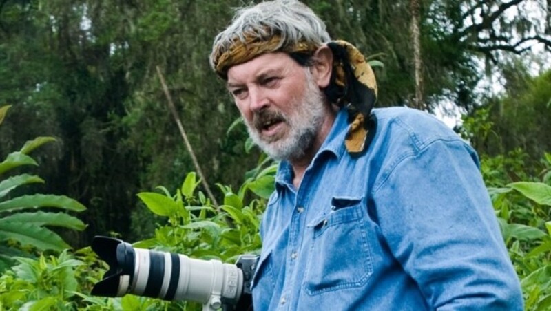 Der bekannte Naturfotograf Sepp Friedhuber aus Ansfelden. (Bild: Sepp Friedhuber)