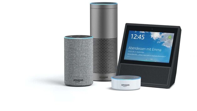 Die neuesten „Echo“-Produkte von Amazon. (Bild: Amazon)