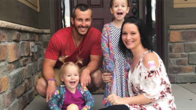 Chris Watts mit Tochter Celeste (3) und Bella (4) und Ehefrau Shanann (34) wirkten wie die perfekte Familie. (Bild: instagram.com)