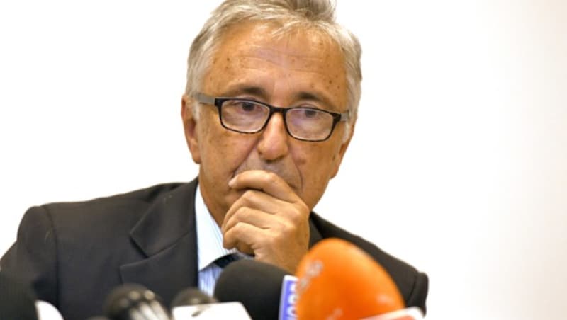 Giovanni Castellucci, Chef der Autostrade per l‘Italia (Bild: APA/AFP/Piero CRUCIATTI)