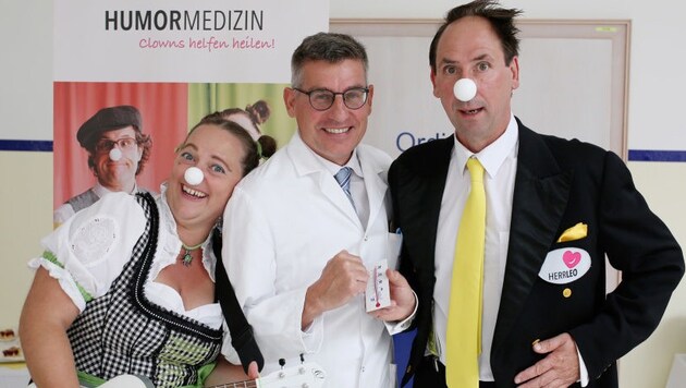 Das Krankenhaus Friesach bietet als erstes Spital in Österreich Humormedizin für Erwachsene an. (Bild: Evelyn Hronek)