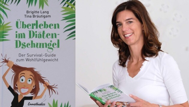 Tina Bräutigam, die eine Wahlarztpraxis in Linz betreibt, brachte den Ratgeber „Überleben im Diäten-Dschungel“ heraus. (Bild: Horst Einöder (2))