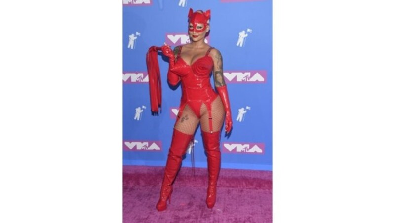 Amber Rose im Madonna-Gedächtnis-Outfit (Bild: Invision)