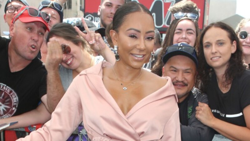 Mel B. war am „Walk of Fame“ das Tuschelthema Nummer eins. (Bild: www.PPS.at)