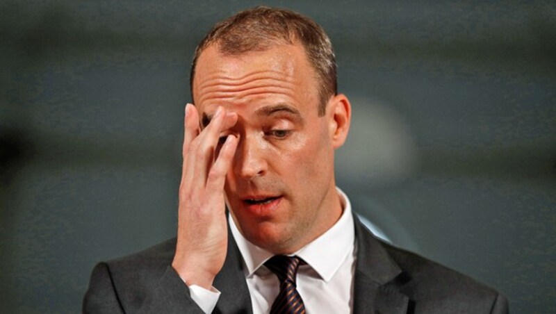 Brexit-Minister Dominic Raab (Bild: APA/AFP/POOL/PETER NICHOLLS)