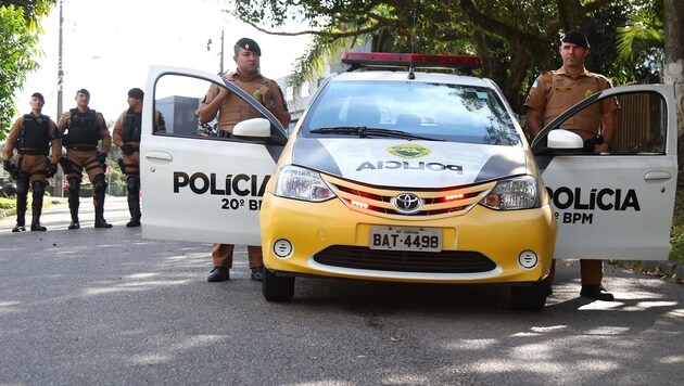 Einsatz der brasilianischen Polizei (Symbolbild) (Bild: AFP)