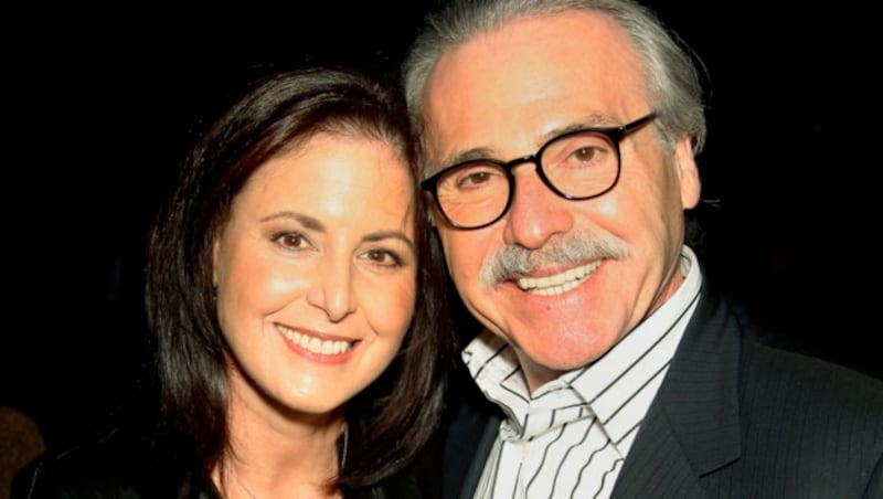 David Pecker mit seiner Ehefrau Karen (Bild: AP)