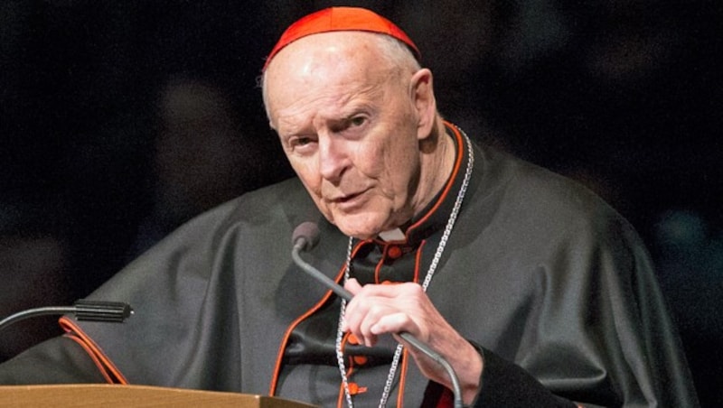 Der frühere Erzbischof von Washington, Theodore McCarrick (Bild: AP)