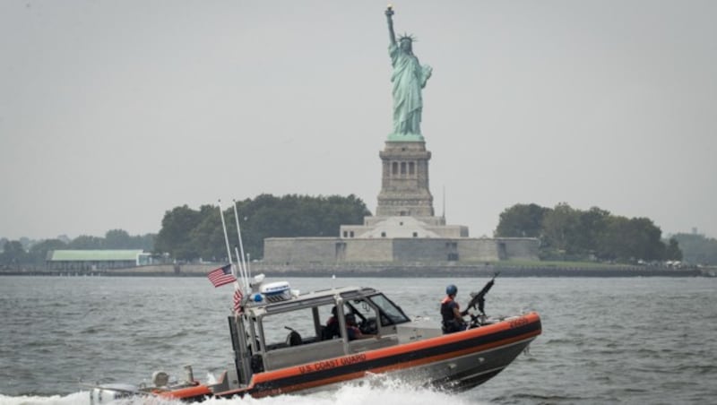 Liberty Island wurde evakuiert. (Bild: 2018 Getty Images)