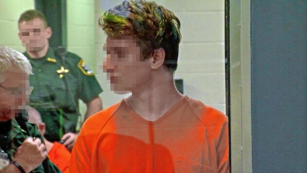 Leo S. im Gefängnis in Florida (Bild: www.wfla.com)