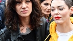 Asia Argento und Rose McGowan (Bild: AFP or licensors)