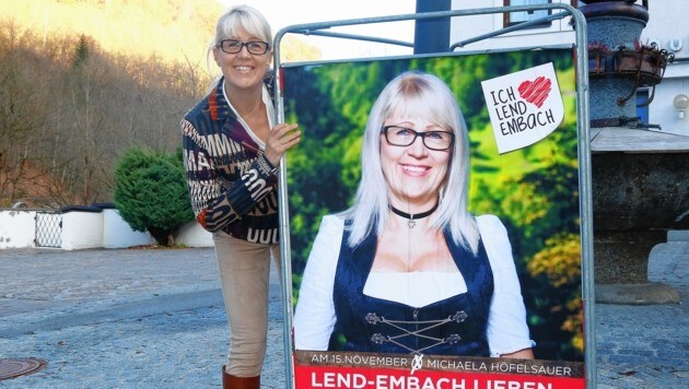 Michaela Höfelsauer aus Lend ist die einizige Frau auf der SPÖ-Liste. (Bild: GERHARD SCHIEL)