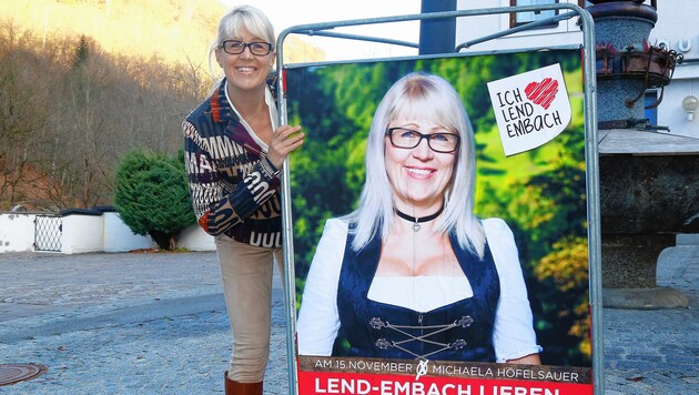 Michaela Höfelsauer aus Lend ist die einizige Frau auf der SPÖ-Liste. (Bild: GERHARD SCHIEL)