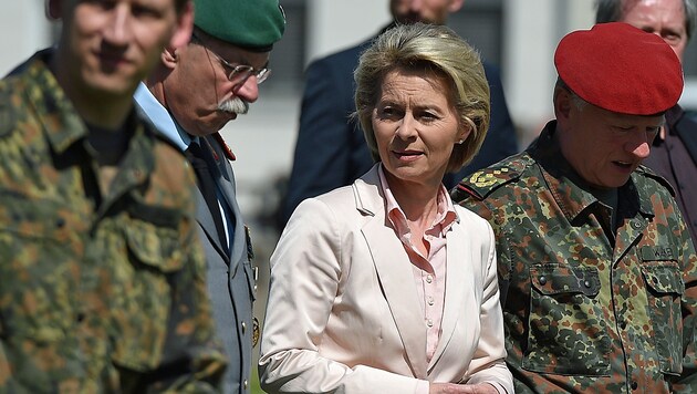 Deutschlands Verteidigungsministerin Ursula von der Leyen (Bild: AFP)