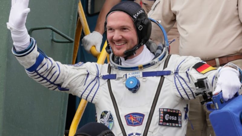 Der deutsche Astronaut Alexander Gerst (Bild: ASSOCIATED PRESS)