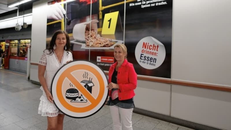 Öffi-Stadträtin Ulli Sima und Wiener-Linien-Chefin Alexandra Reinagl am Westbahnhof (Bild: Gerhard Bartel)