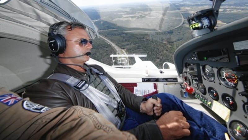 Norbert Hofer besitzt den Privatpilotenschein und seit Kurzem den Segelflugschein. (Bild: Reinhard Holl)