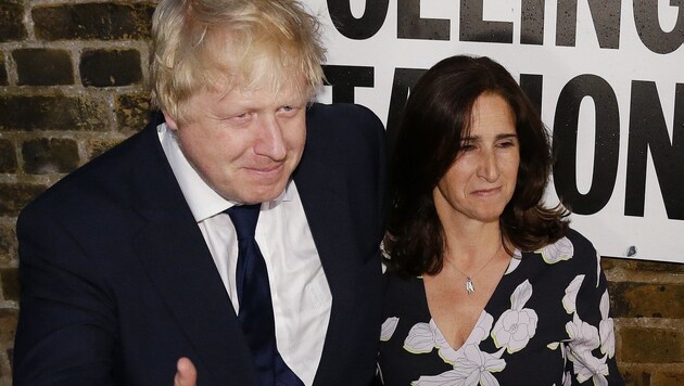 Boris Johnson und Marina Wheeler (Bild: The Associated Press)