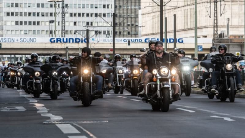 Hells Angels (Bild: dpa Picture-Alliance/AFP)