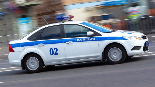 Polizei in Moskau (Symbolfoto) (Bild: stock.adobe.com (Symbolbild))